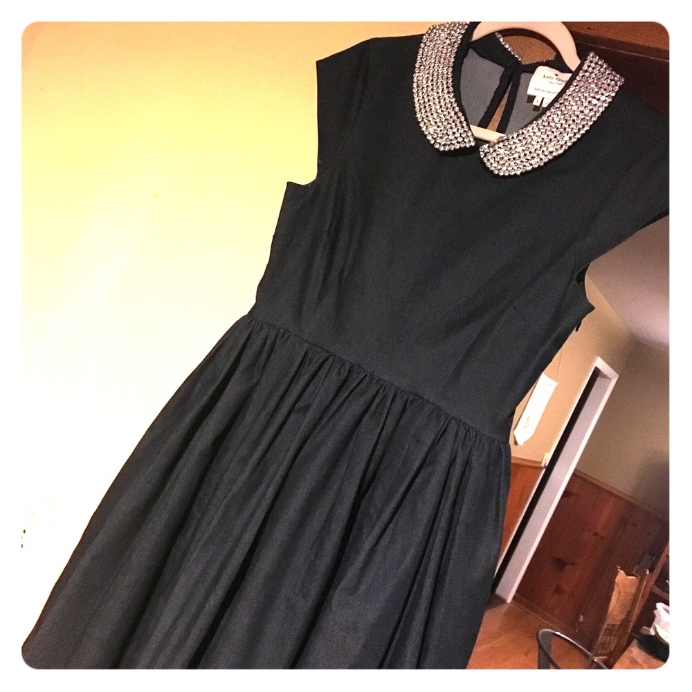 Kate spade Kimberly Peter Pan denim dress
